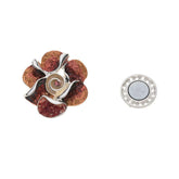 Brosche - Blumen - Fox by Ren